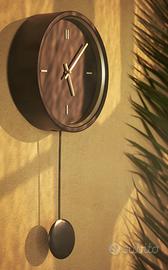 Orologio a pendolo nero