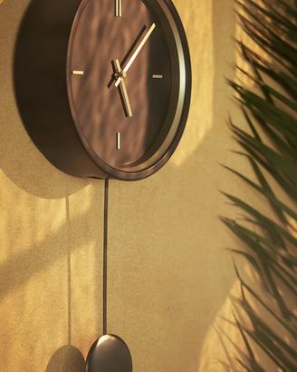 Orologio a pendolo nero