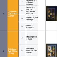 Collezione DVD•PRISM LEISURE•( 24 Dvd x 48 Film).