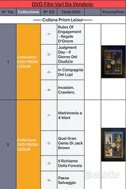 Collezione DVD•PRISM LEISURE•( 24 Dvd x 48 Film).