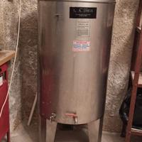 contenitore per olio inox lt. 300 L.A. INOX