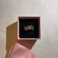 Anello scintillante inossidabile