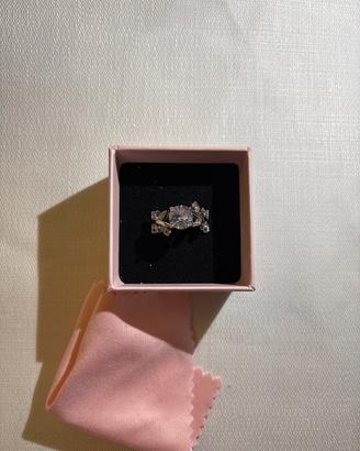 Anello scintillante inossidabile