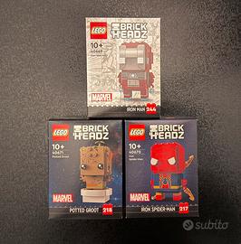 Lego Marvel BrickHeadz 40669 + 40670 + 40671