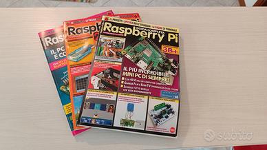 Lotto di 3 riviste “Guida completa Raspberry Pi”