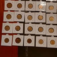 N.25 Monete da 20 lire Ulivo