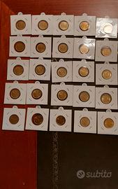 N.25 Monete da 20 lire Ulivo