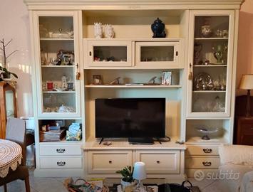 Parete in legno massello