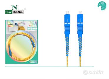 cavo fibra ottica New Science da 2 Metri