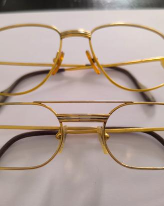 occhiali Cartier 2 paia