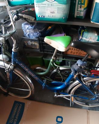 Due vecchie bici pieghevoli.
