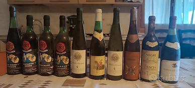 stock collezione di vini