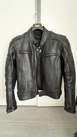 Giacca moto in pelle
