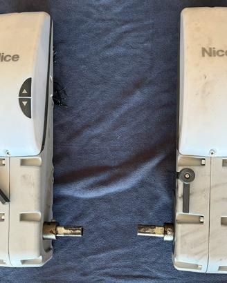 Coppia motori Nice Ten per porta basculante garage