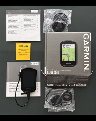 Garmin Edge 830 GPS Touch con scatola e accessori