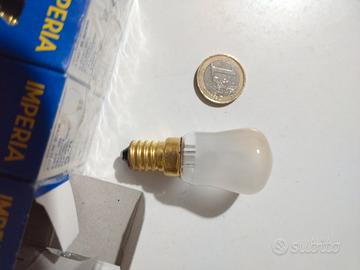 10 Lampadine Imperia E14 1/2C Smerigliata 220/230V