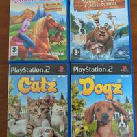 Lotto 4 giochi PlayStation PS2