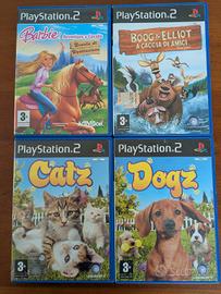 Lotto 4 giochi PlayStation PS2