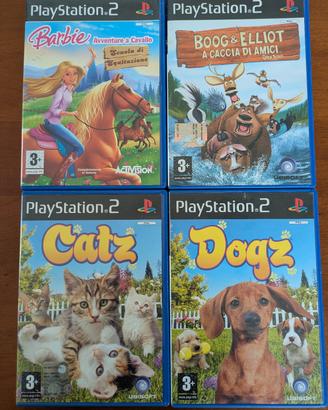 Lotto 4 giochi PlayStation PS2