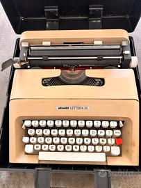 Macchina da scivere Olivetti Lettera 35