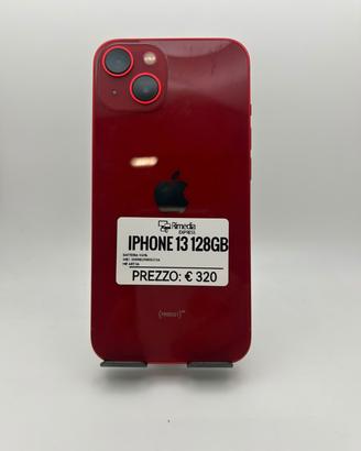 iPhone 13 128GB rosso usato garanzia 
