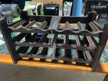 Cantinetta Portabottiglie Plastica Componibile