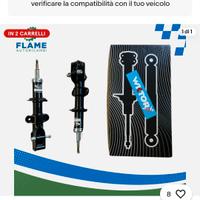 kit ammortizzatori anteriori panda 4x4 prima serie