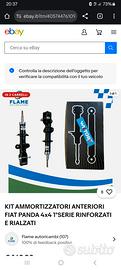 kit ammortizzatori anteriori panda 4x4 prima serie