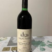 Bottiglia vino collezione