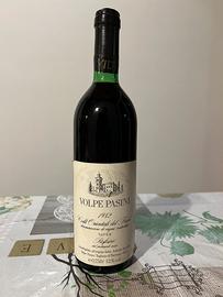 Bottiglia vino collezione