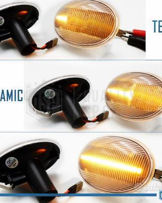 Frecce LED Dinamiche per MINI Sequenziali Bianca