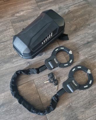 Catena antifurto per scooter elettrico