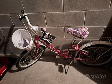 Bicicletta bambina 20" Bennex Flower fuxia