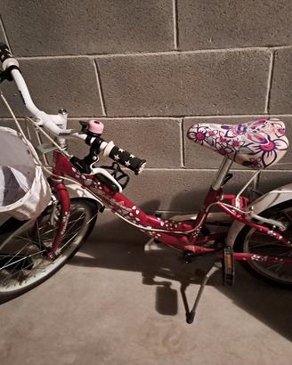 Bicicletta bambina 20" Bennex Flower fuxia