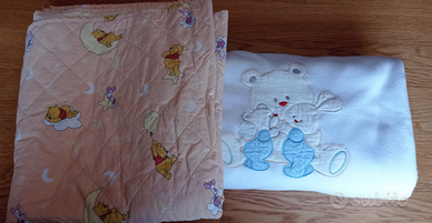 Trapunta estiva con coperta pile lettino