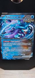 Pokemon Carta olografica Acquecrespe Ex