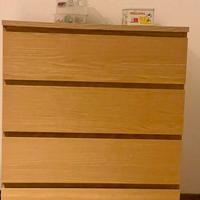 IKEA MALM CASSETIERA 4 cassetti