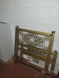 Struttura letto singolo con rete 90x200