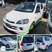 Ricambi usati Daihatsu YRV anno 2003 1.3 benzina F