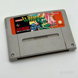 Cartuccia Whirlo snes PAL gioco per super nintendo