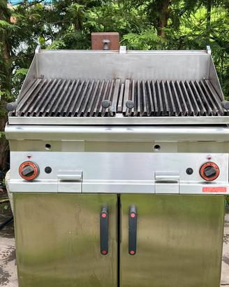 Barbecue griglia pietra lavica Lotus