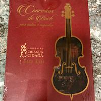 Dvd NUOVO “Concertos de Bach “ violino e orchestra
