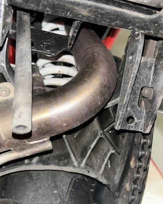 Scarico completo racing akrapovic full carbon