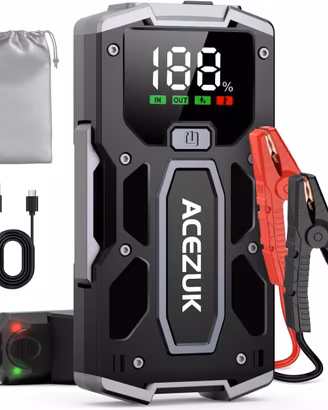 Booster-Avviatore d'Emergenza Batteria Auto,7000A