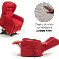 Poltrona relax "SANA" 2 motori alzapersona