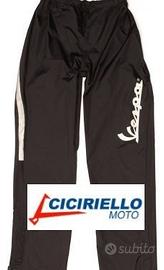 Pantaloni Antipioggia Neri Vespa Originali