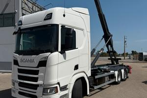 SCANIA R500 3 ASSI CON SCARRABILE TAM TE 26-6600 N