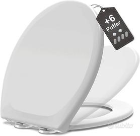 Copriwater Universale Tavoletta wc ovale e soft