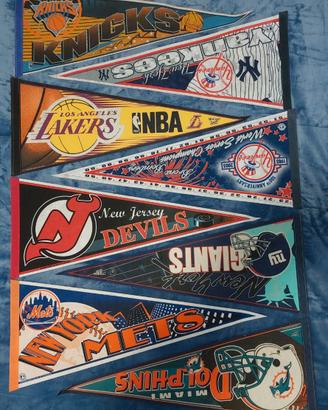 Pennant NBA - MLB - NFL - NHL Vintage U.S.A.