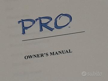 steadicam pro manuale tecnico originale